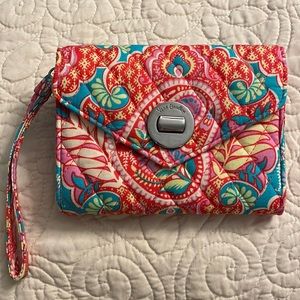 Vera Bradley “Paisley is Paradise” wristlet.